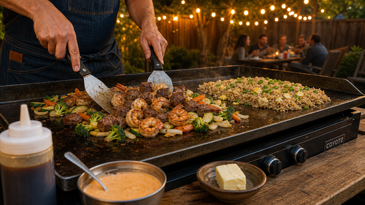 Fire Up the Griddle! Ultimate At-Home Steak-n-Shrimp Hibachi