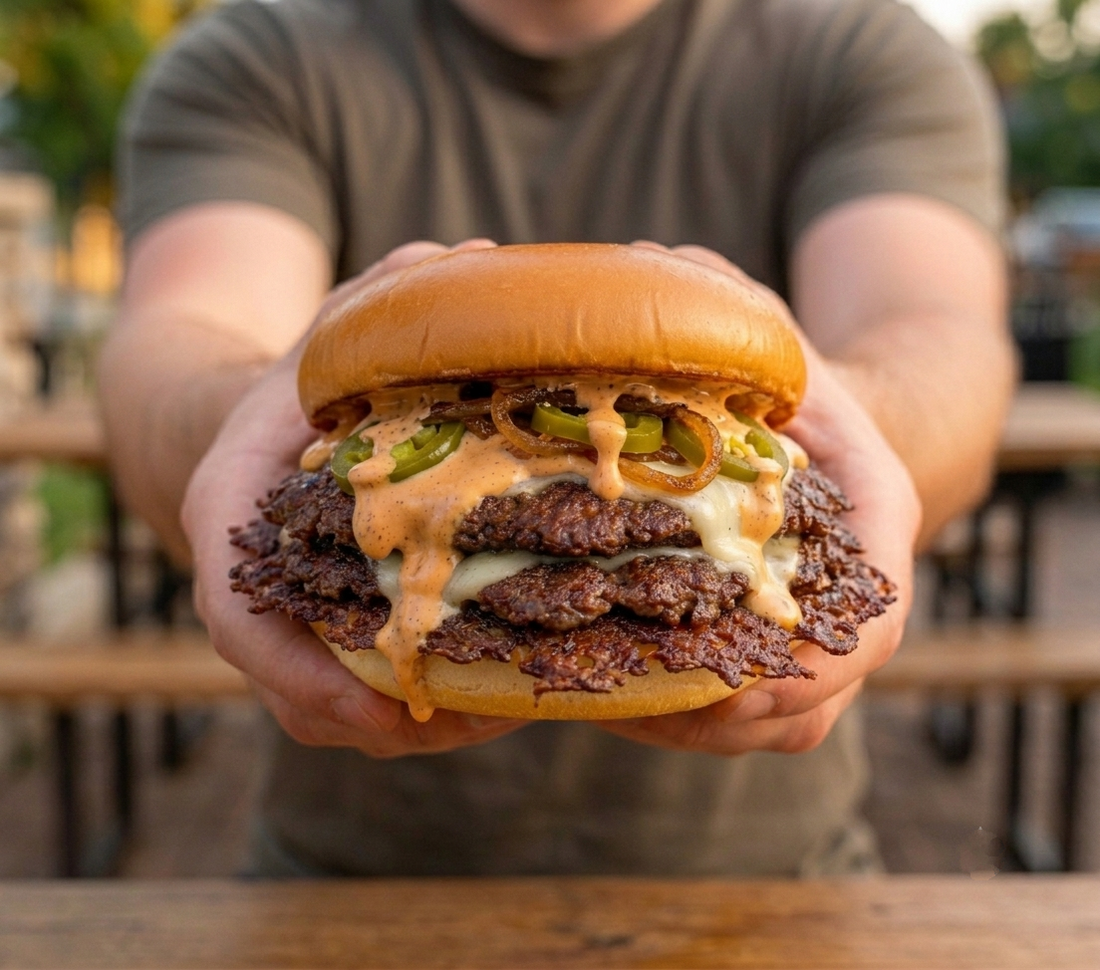 Accidental Masterpiece: How to Make the Spitfire Ranch Smash Burger