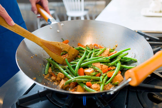 Ken Hom Excellence Carbon Steel Wok 14"