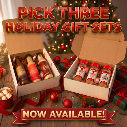 Pick Three Holiday Seasoning Box gift set