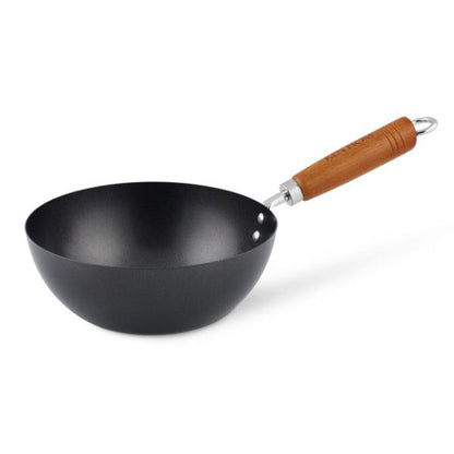 Ken Hom Classic Non-Stick Carbon Steel Mini Wok, 8 in
