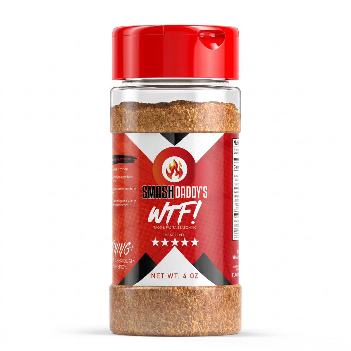 WTF Taco/Fajita Seasoning bottle