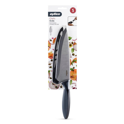 Zyliss Chefs knife with sheath stainless steel blade