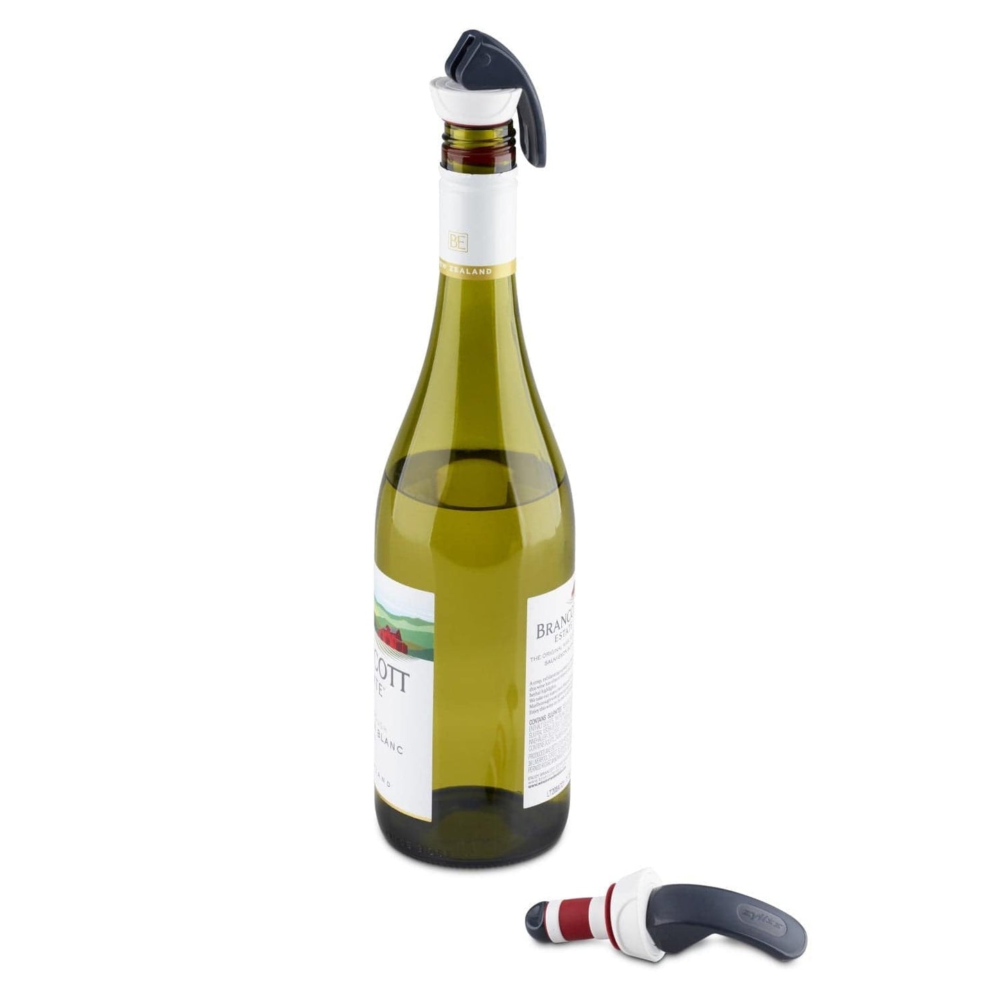 Zyliss Bottle stoppers grey red